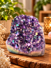 K179 Amethist Aura Cluster - 8.5 cm