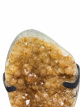 K225 Citrien cluster op voet – H 30,5 cm