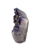 K292 Amethist Aura Cluster - 9 cm