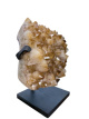 K345 Citrien cluster op voet – H 30 cm