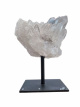 K633 Bergkristal op metalen voet – 11,5 cm