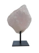 K653 Rozenkwarts op metalen voet – 16 cm