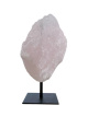 K653 Rozenkwarts op metalen voet – 16 cm