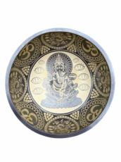 KLAGA01 Klankschaal Ganesha full decoratie – Ø15 × H8 cm