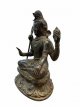 zittende Shiva met drietand (trishula)