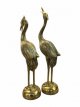 set van twee kraanvogels