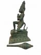 KR179 kneeling Hanuman with staff