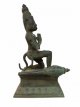 KR179 kneeling Hanuman with staff