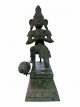KR179 kneeling Hanuman with staff