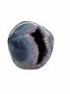 KR263 Kristallen Schedel - Amethist geode - 17.5 x 15 x 21.5cm