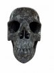 KR271 Kristallen Schedel -Fossiel steen hol jawless - 16 x 13.5 x 19.5 cm