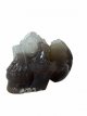 KR282 Kristallen Schedel - Agaat geode - 7.5 x 6.5 x 9.5 cm