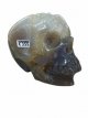 KR283 Kristallen Schedel - Agaat geode - 11.5 x 10.5 x 15 cm