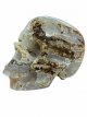 KR284 Kristallen Schedel - Mosagaat - 14 x 11.5 x 17 cm