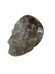KR288 Kristallen Schedel - Rookkwarts - 11 x 8.5 x 14 cm