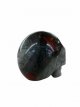 KR297 Kristallen Schedel - Drakenbloed steen - 6 x 5 x 7 cm
