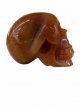 KR299 Kristallen Schedel - Carneool - 5.5 x 4 x 7 cm