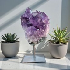 KR51 Amethist op voet - 16cm