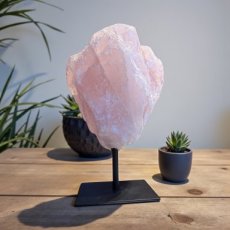 KR57 Quartz rose sur pied