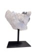 KR67 Clear Quartz on base