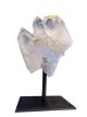 KR70 Bergkristal  op voet 12cm