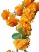 Realistische Bloemenkrans Marigold - 90 cm