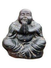 MO41 Zittende Biddende Chinese Boeddha 26cm