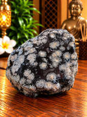 R815 Sneeuwvlok Obsidiaan – 14 cm