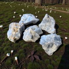 RUW-CalcietBlauw Calcite - 7cm