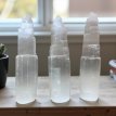 SELTO20 Selenite - Tower 20cm