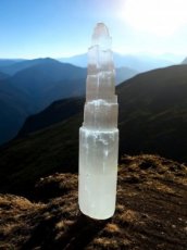 SELTO30 Selenite - Tower 30cm