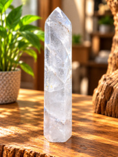 T76 Bergkristal toren - 33 cm – 7 cm