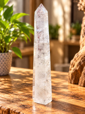 T82 Bergkristal Toren - 46 cm – 9,5 cm