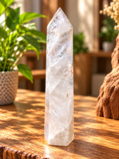 T84 Bergkristal toren - 38,5 cm – 9 cm