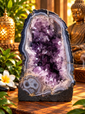 T93 Amethist geode – 25 cm