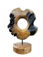 TEDO40 Decoratieve teakwortel donut 40cm
