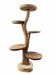 TEPL140 Support pour Plaque en Bois Star – Bloc Présentoir Artisanal