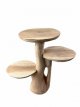 TEPL65 Plaatstaander 65cm in Star Hout – Handgemaakt Displayblok