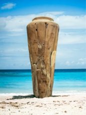 TEVA150 Teak Root Driftwood Vaas – 150 cm