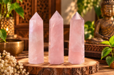 TORROZ Toren Rozenkwarts – ca. 8 cm