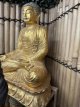 VPO-10 res gold Gouden zittende Boeddha 90cm