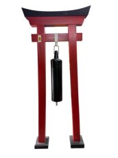 VPO-9 tori bel Houten Torri met bel 205cm