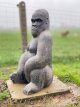 Zittende gorilla 80cm