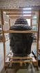 VPO03 Monumentaal Boeddhahoofd – 150 cm