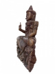 VPO07 Shiva met cobra in suarhout – 80 cm