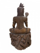 VPO07 Shiva met cobra in suarhout – 80 cm