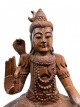 VPO07 Shiva met cobra in suarhout – 80 cm