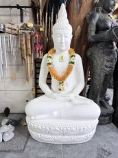 VPO1/02-10-THAI Zittende Thaise Boeddha 125cm